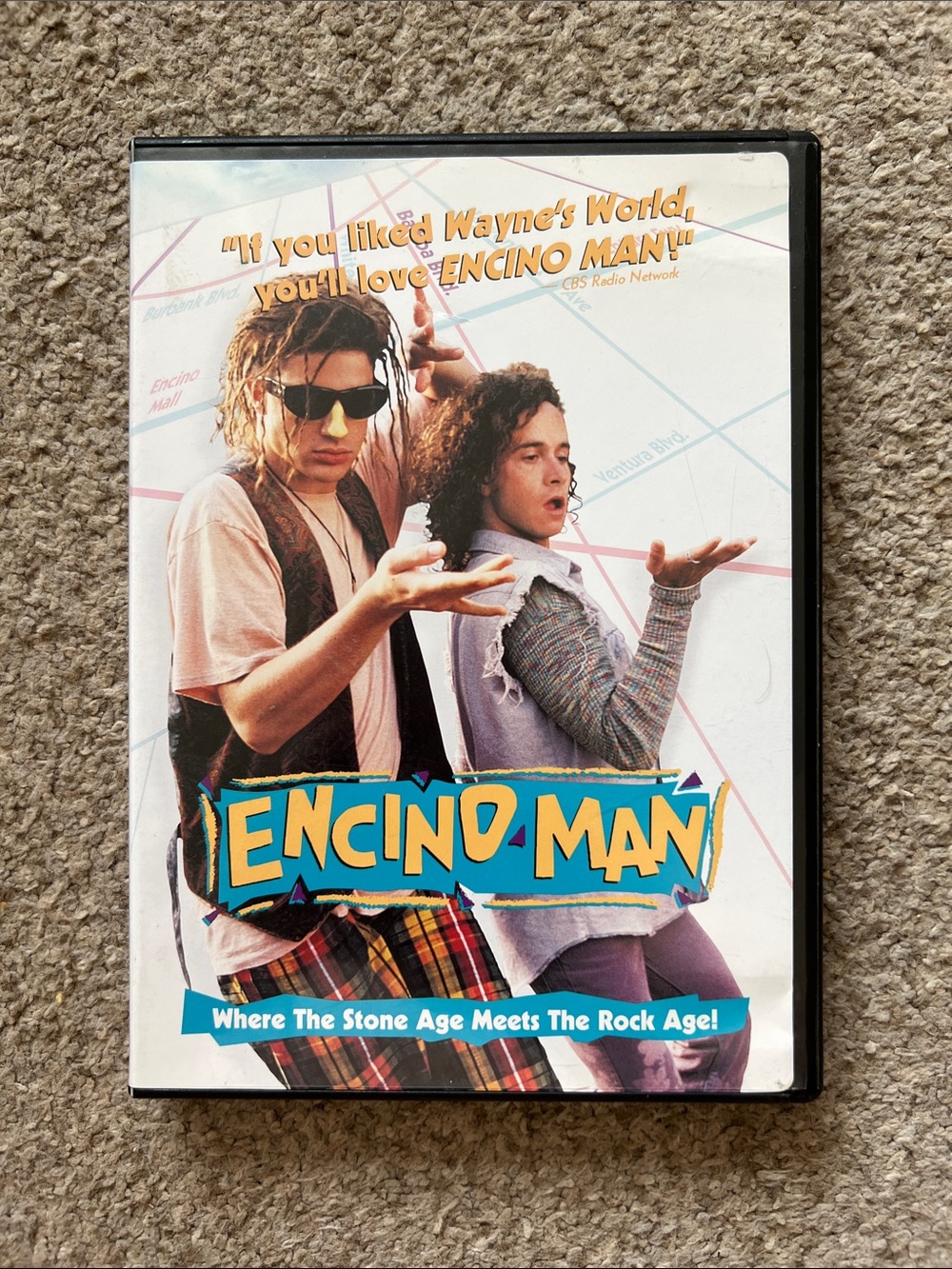 Encino Man DVD Movie — Brendan Fraser 1992 Movie